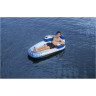 Надувной матрас-шезлонг BESTWAY INDIGO WAVE для плавания 191х97см (183х97х53,5см) до 90кг 43533 BW